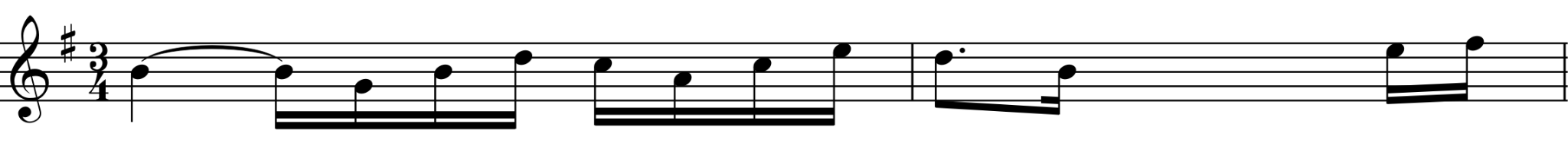 MM001 question score with six missing notes